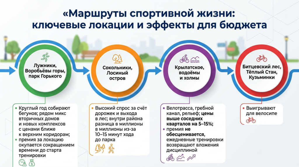 Маршруты спортивной жизни